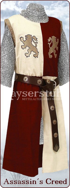 Assassin´s Creed Waffenrock "Löwenherz"