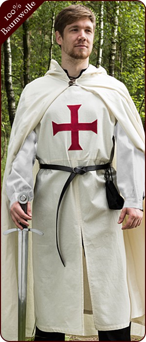 Waffenrock "Templer" aus Baumwolle