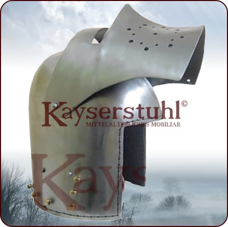 Französische Beckenhaube mit Visier (HR)