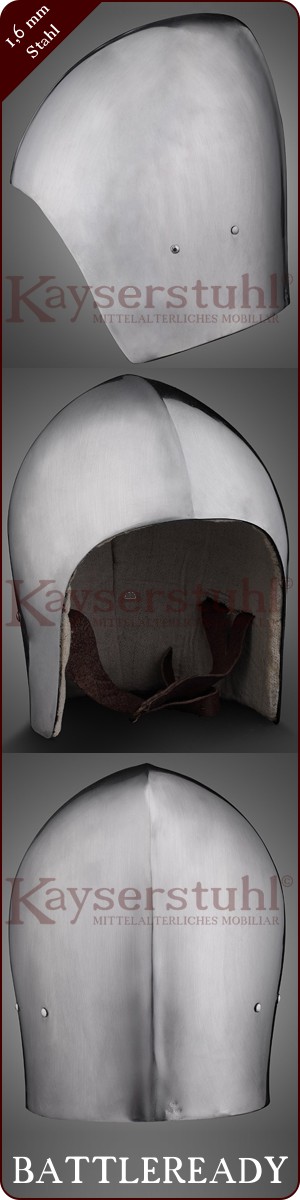 Beckenhaube ohne Visier und Brünne (WC)