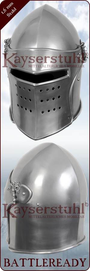 Beckenhaube "Sergeant" mit abnehmbarem Visier (WS)