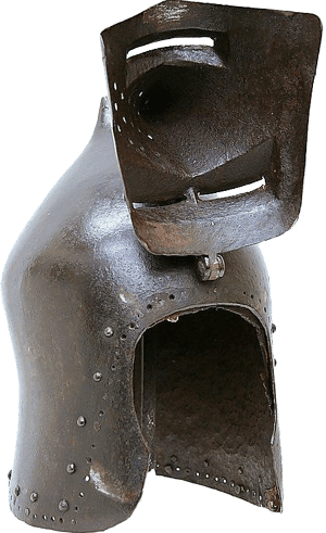 Französische Beckenhaube 1370 - 1380