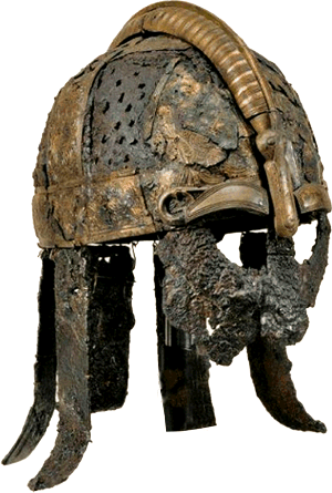 Der Valsgaerde Helm aus Grab Nr. 5