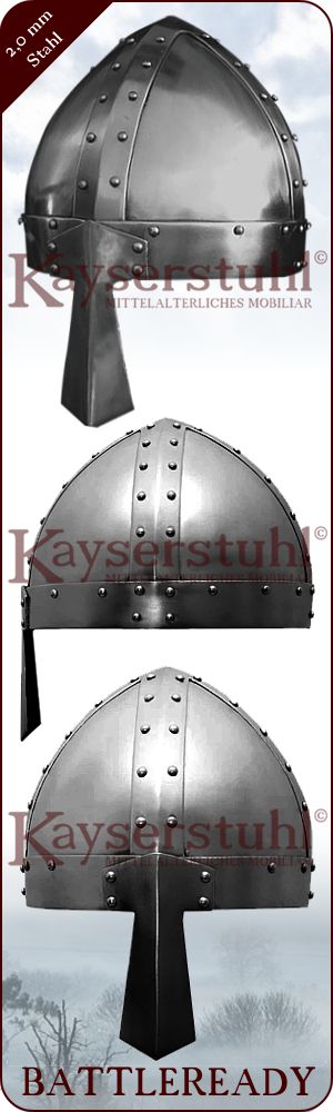 Spangenhelm "Godefroi" mit 3 mm Nasal