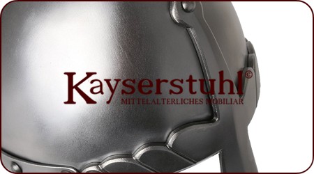 Konischer Nasalhelm mit Brauen-Verzierung