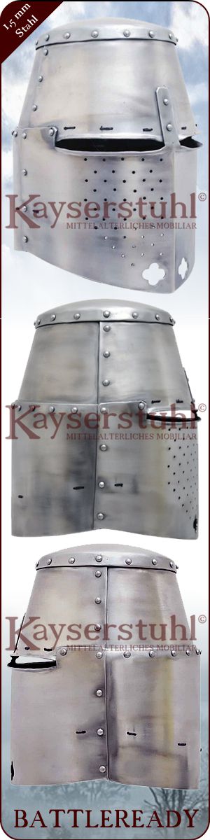 Kübelhelm "Pembroke" (Großer Helm)