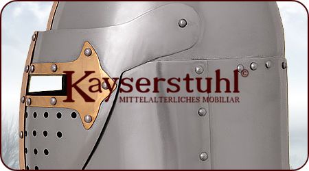 Klassischer Sugar Loaf Helm um 1330