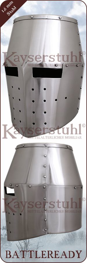 Kübelhelm "Madeln I." (Großer Helm)
