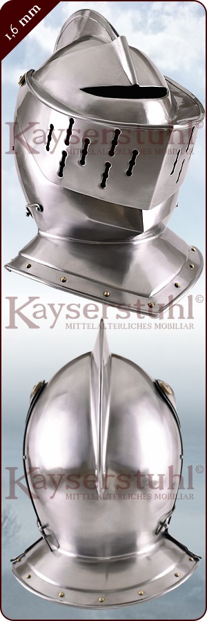 Englischer Turnierhelm um 1520