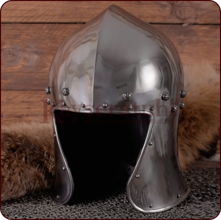 Norditalienische Barbuta (WS) um 1465
