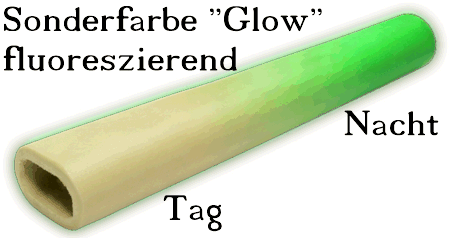 Red Dragon Griffgummi "Langschwert"
Sonderfarbe "Glow" fluoreszierend