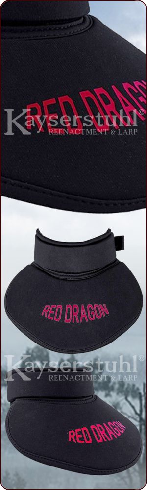 Red Dragon Kehlkopfschutz (Halsberge)