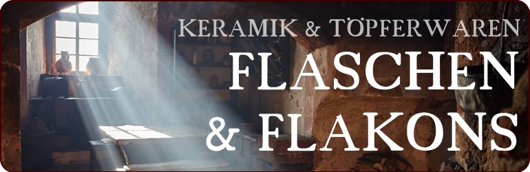 Keramik & Töpferwaren - Flaschen & Flakons