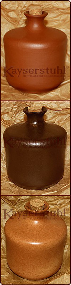 Flasche mit Kork 0,9 l
