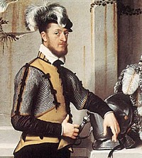 Rüstwams mit angesetzten Kettenarmen, Giovanni Battista, 1550 (Nat gallery London)