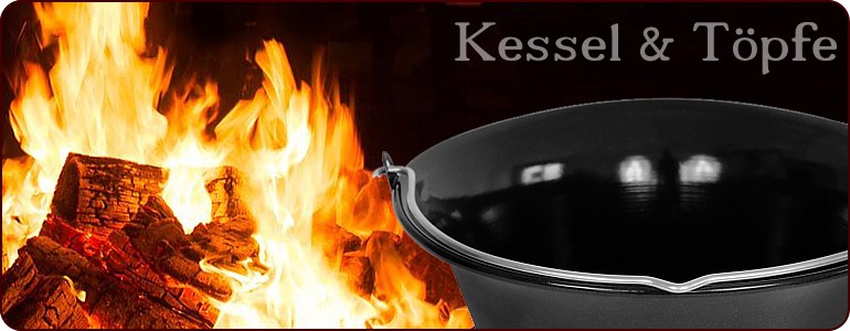 Kessel und Töpfe