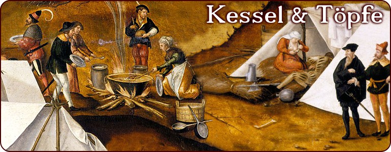 Kessel und Töpfe