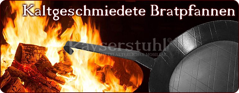 Kaltgeschmiedete Grillpfannen