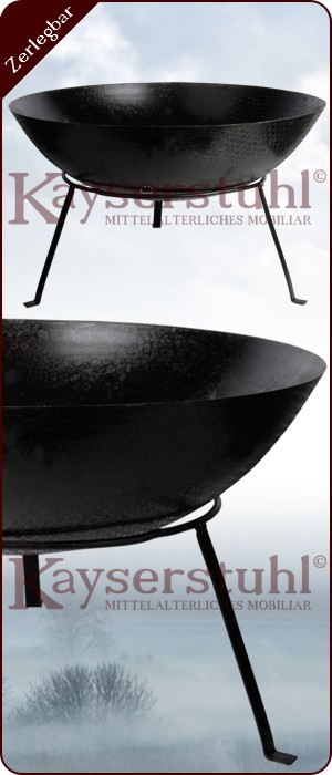 Zweiteilige zerlegbare Feuerschale 59 cm