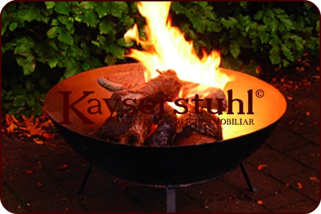 Zweiteilige zerlegbare Feuerschale 59 cm