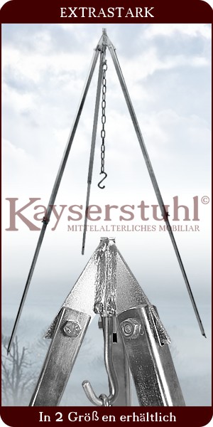 Massiver Edelstahl-Schwenkgrill in vier Größen