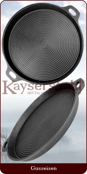 Grillpfanne aus Gusseisen