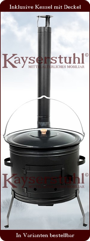 Massiver Edelstahl-Schwenkgrill in vier Größen