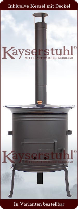 Massiver Edelstahl-Schwenkgrill in vier Größen