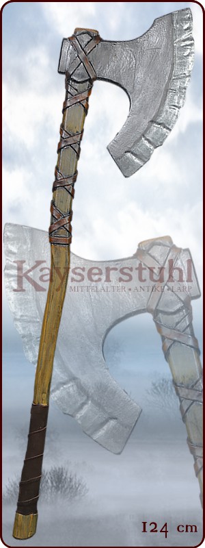 Zweihändige LARP-Wikingeraxt "Ragnar"