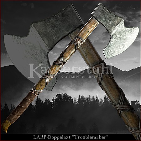 Einhändige LARP-Axt "Troublemaker"