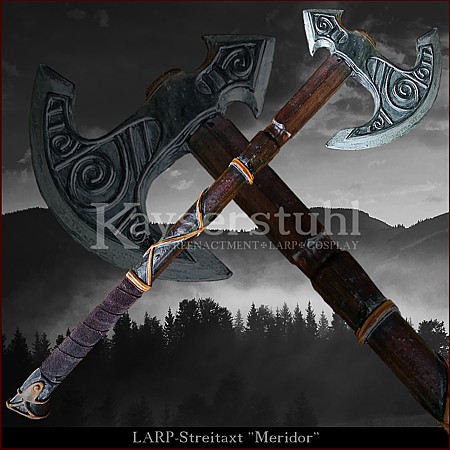 Zweihändige LARP Axt "Meridor"