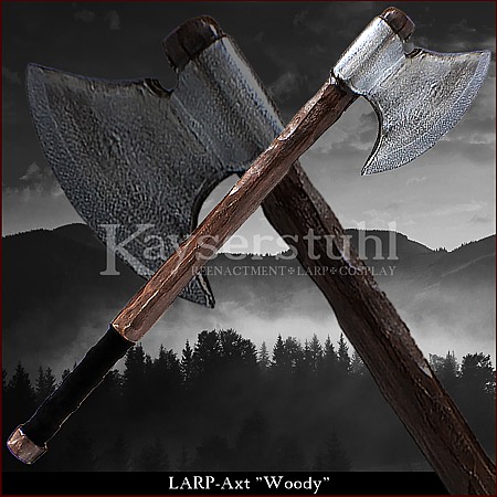 Einh&auml;ndige LARP Axt "Woody"