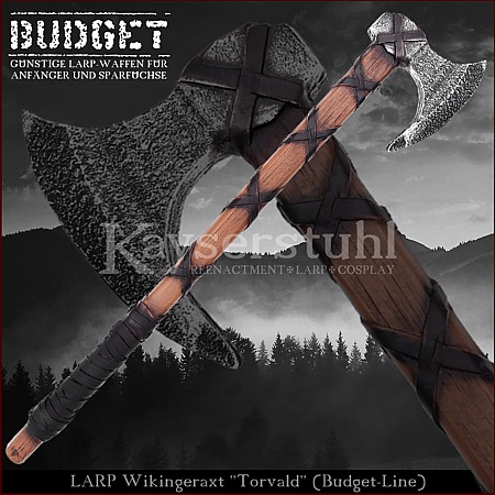 LARP Wikingeraxt "Torvald" (Budget-Line)