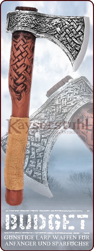 Kleine LARP Wikingeraxt "Ulfric" (Budget-Line)