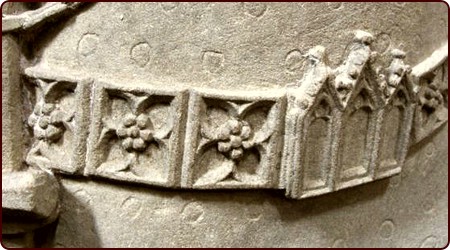 Bildnis des Johann II von Katzenelnbogen (Detail), 1357 n. Chr.