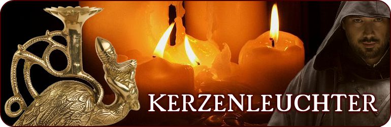 MITTELALTERLICH INSPIRIERTE KERZENHALTER UND KERZENLEUCHTER