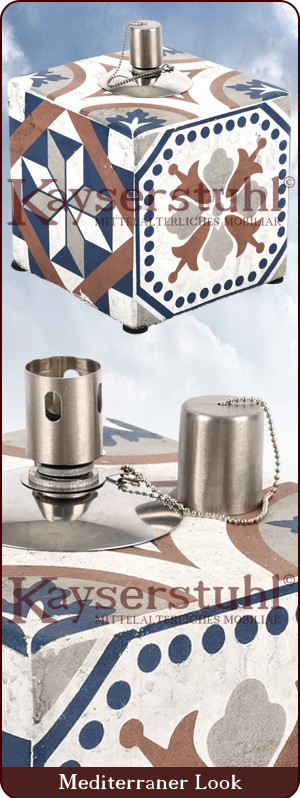 Orientalische Öllampe im spanisch-maurischen Look