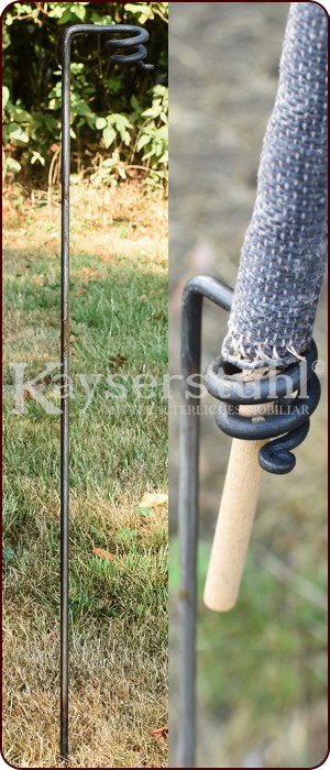 Handgeschmiedeter Fackelhalter