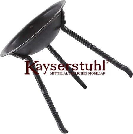 Kleine handgeschmiedete Feuerschale bzw. Kohlebecken