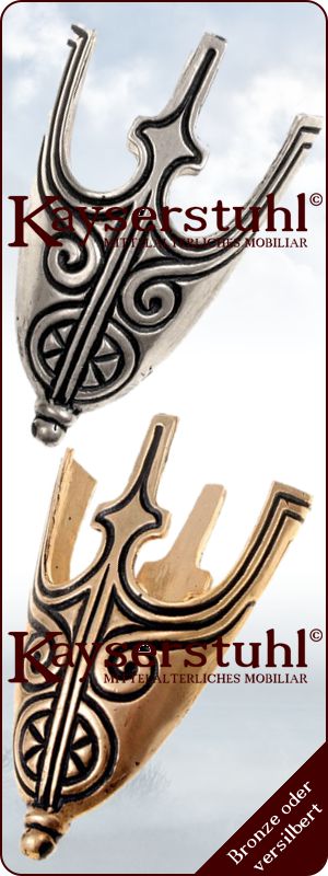 Ortband "Varbola", Bronze oder versilbert