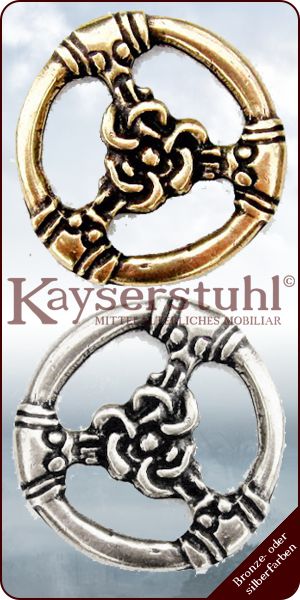 Rus-Riemenverteiler "Smolensk" aus Zamak in zwei Farben