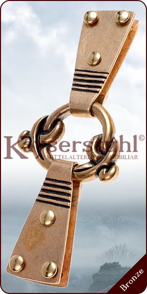 Saxaufhängungsset "Birka" aus Bronze