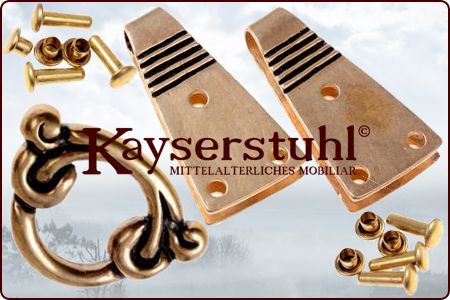 Saxaufhängungsset "Birka" aus Bronze