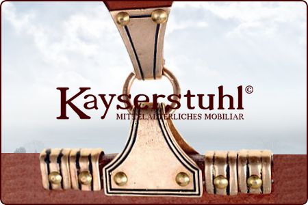 Aufhängungsset für Saxscheiden aus Bronze