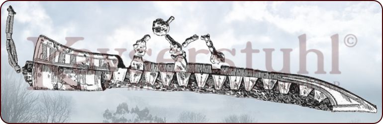 Wikingerzeitliches Langsax - Original