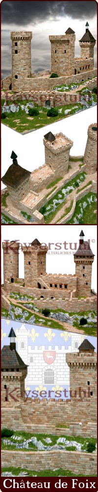 Chateau De Voix (Foix, Frankreich)