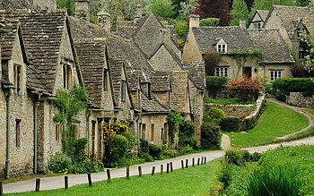 Arlington Row (Bibury), Cotswold stone cottages