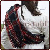 Plaid mit Black Stewart Tartan