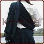 Plaid mit Black Watch Tartan