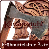 Mittelalterliche Kriegs- & Streitäxte